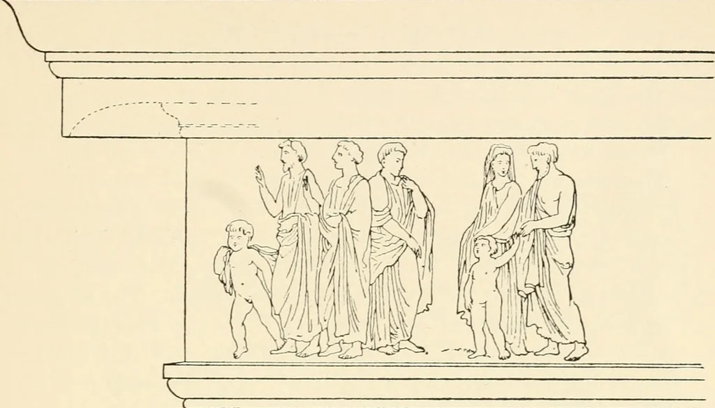 An illustration from Historic ornament : treatise on decorative art and architectural ornament, 1909, leaf 270