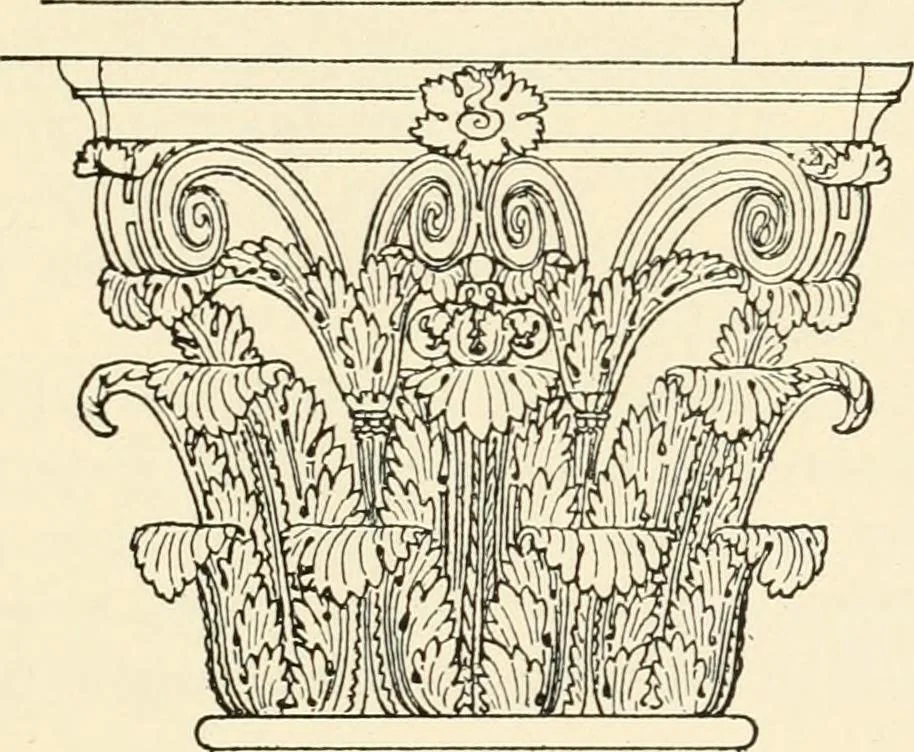 An illustration from Historic ornament : treatise on decorative art and architectural ornament, 1909, leaf 276