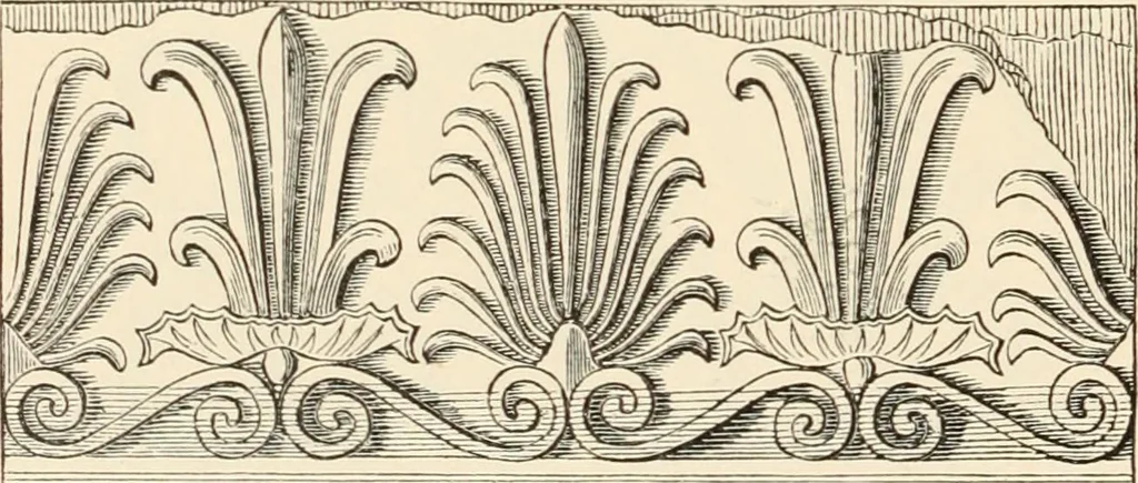 An illustration from Historic ornament : treatise on decorative art and architectural ornament, 1909, leaf 285