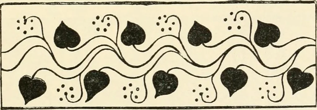 An illustration from Historic ornament : treatise on decorative art and architectural ornament, 1909, leaf 286
