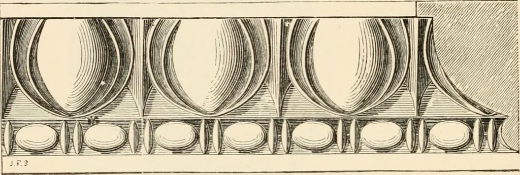 An illustration from Historic ornament : treatise on decorative art and architectural ornament, 1909, leaf 289