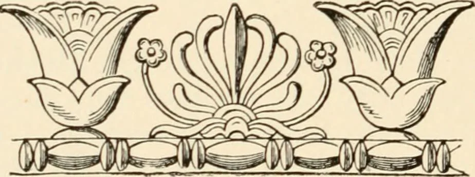 An illustration from Historic ornament : treatise on decorative art and architectural ornament, 1909, leaf 293