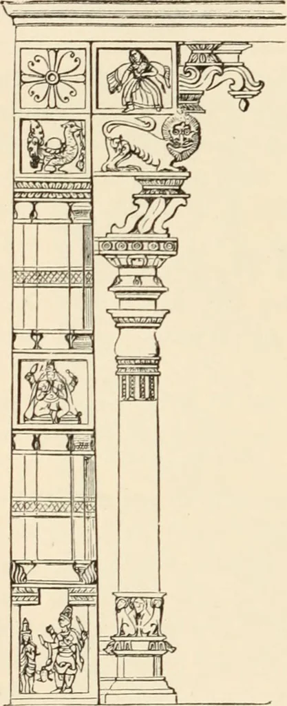 An illustration from Historic ornament : treatise on decorative art and architectural ornament, 1909, leaf 299