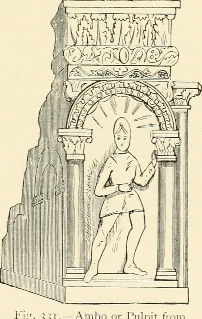 An illustration from Historic ornament : treatise on decorative art and architectural ornament, 1909, leaf 308