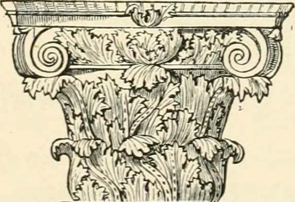 An illustration from Historic ornament : treatise on decorative art and architectural ornament, 1909, leaf 318