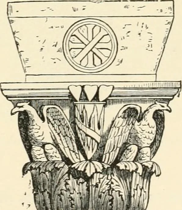 An illustration from Historic ornament : treatise on decorative art and architectural ornament, 1909, leaf 318