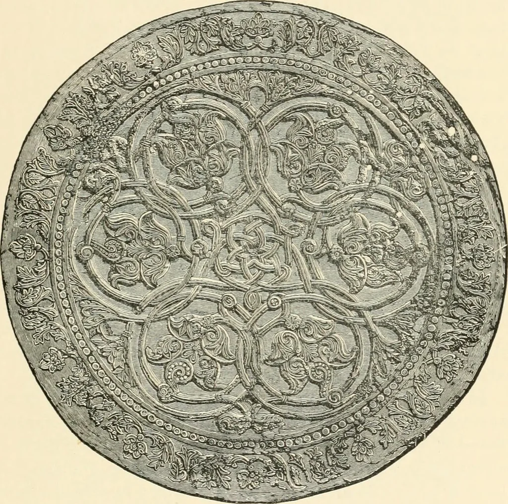 An illustration from Historic ornament : treatise on decorative art and architectural ornament, 1909, leaf 324