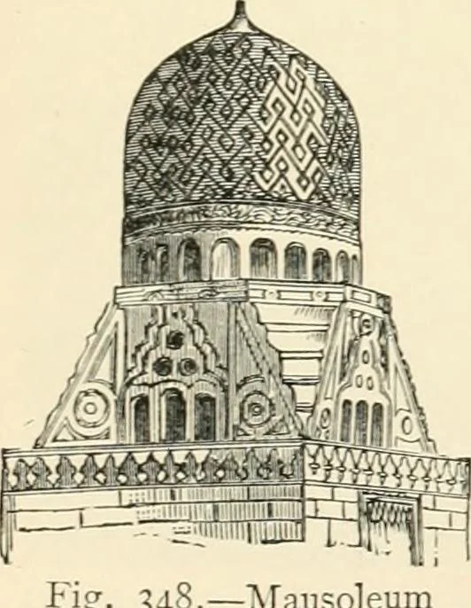 An illustration from Historic ornament : treatise on decorative art and architectural ornament, 1909, leaf 330