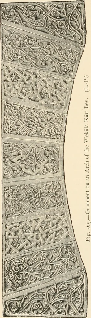 An illustration from Historic ornament : treatise on decorative art and architectural ornament, 1909, leaf 347