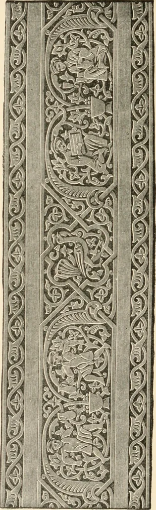 An illustration from Historic ornament : treatise on decorative art and architectural ornament, 1909, leaf 349