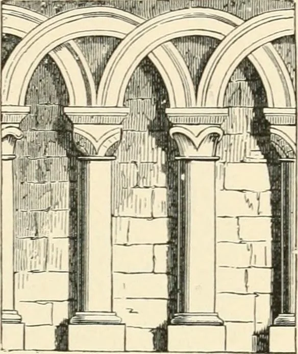 An illustration from Historic ornament : treatise on decorative art and architectural ornament, 1909, leaf 354