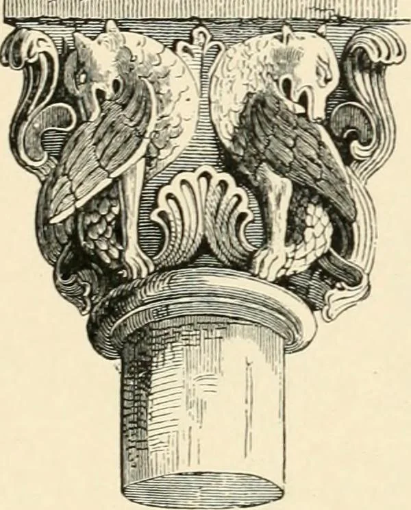 An illustration from Historic ornament : treatise on decorative art and architectural ornament, 1909, leaf 356
