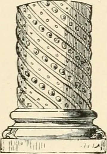 An illustration from Historic ornament : treatise on decorative art and architectural ornament, 1909, leaf 356