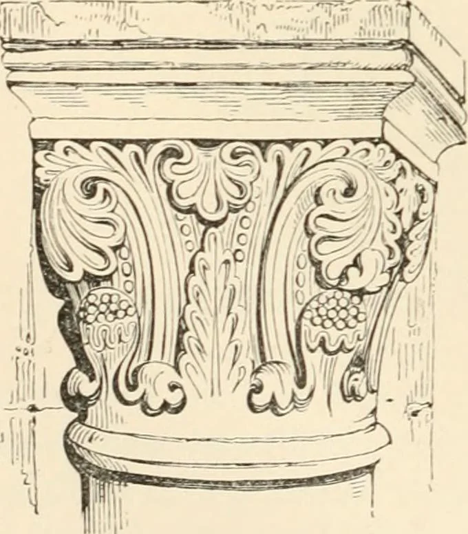 An illustration from Historic ornament : treatise on decorative art and architectural ornament, 1909, leaf 359