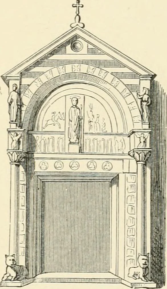 An illustration from Historic ornament : treatise on decorative art and architectural ornament, 1909, leaf 360