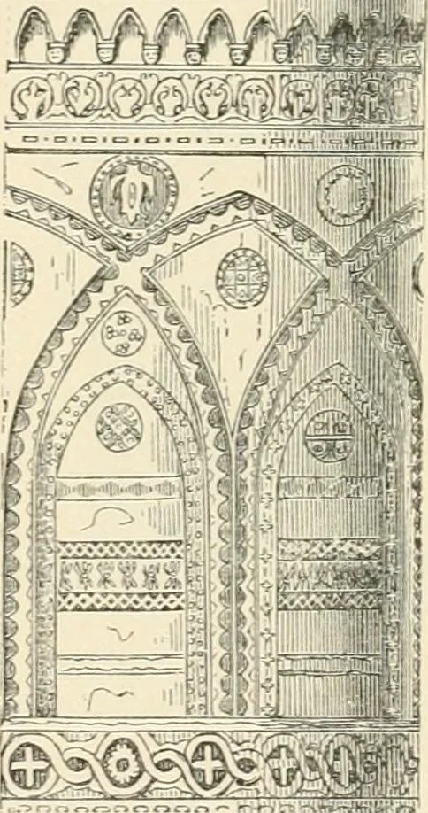 An illustration from Historic ornament : treatise on decorative art and architectural ornament, 1909, leaf 362
