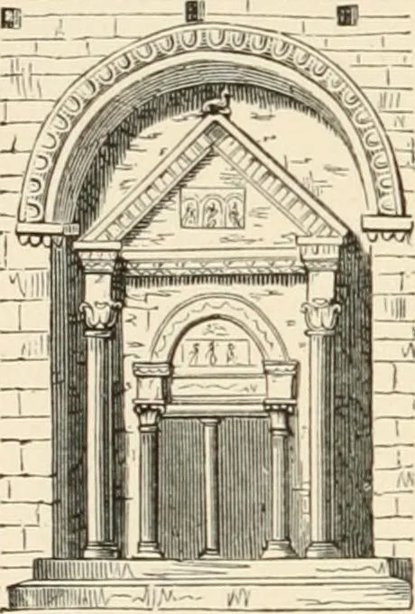 An illustration from Historic ornament : treatise on decorative art and architectural ornament, 1909, leaf 363