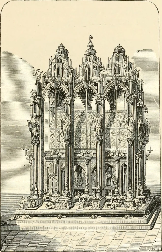 An illustration from Historic ornament : treatise on decorative art and architectural ornament, 1909, leaf 376