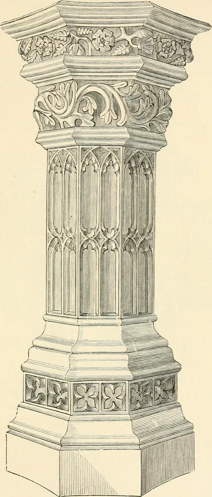 An illustration from Historic ornament : treatise on decorative art and architectural ornament, 1909, leaf 384