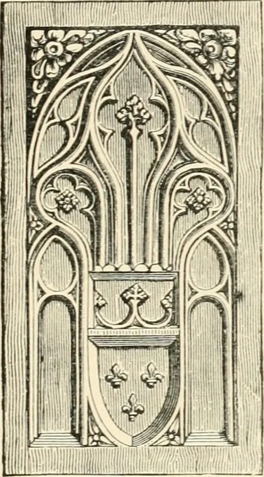 An illustration from Historic ornament : treatise on decorative art and architectural ornament, 1909, leaf 386