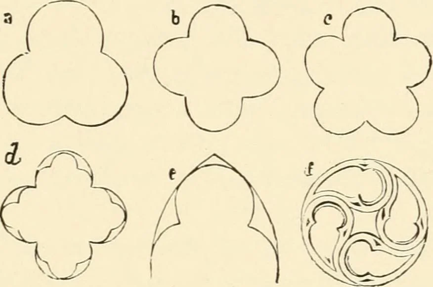An illustration from Historic ornament : treatise on decorative art and architectural ornament, 1909, leaf 388