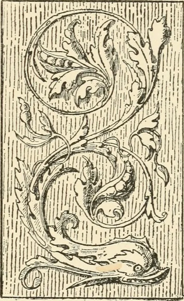 An illustration from Historic ornament : treatise on decorative art and architectural ornament, 1909, leaf 418
