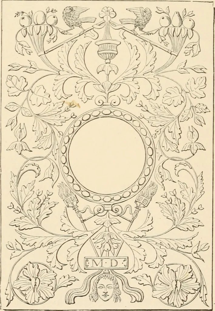 An illustration from Historic ornament : treatise on decorative art and architectural ornament, 1909, leaf 421