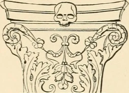 An illustration from Historic ornament : treatise on decorative art and architectural ornament, 1909, leaf 424