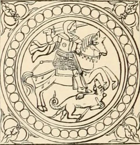 An illustration from Historic ornament : treatise on decorative art and architectural ornament, 1909, leaf 425