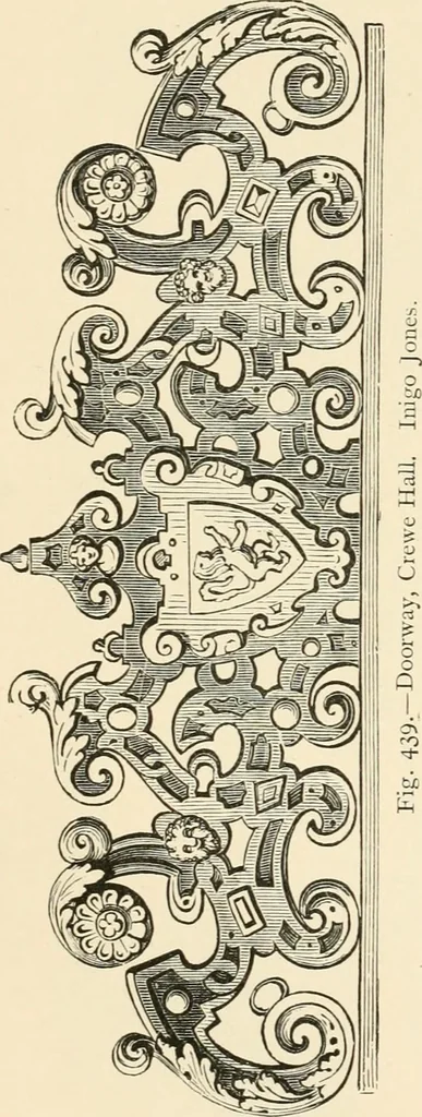 An illustration from Historic ornament : treatise on decorative art and architectural ornament, 1909, leaf 428