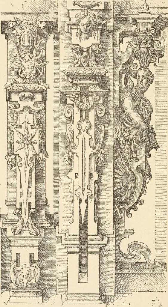 An illustration from Historic ornament : treatise on decorative art and architectural ornament, 1909, leaf 429