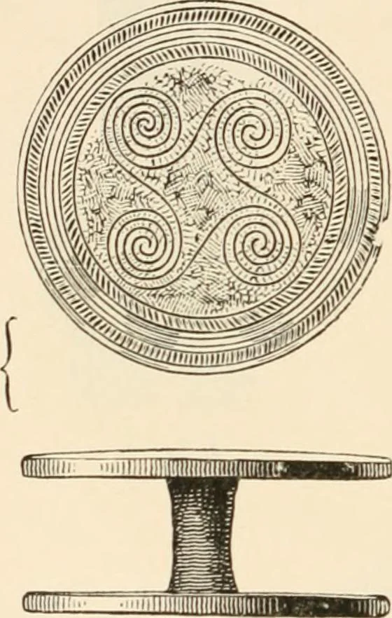 An illustration from Historic ornament : treatise on decorative art and architectural ornament, 1909, leaf 45