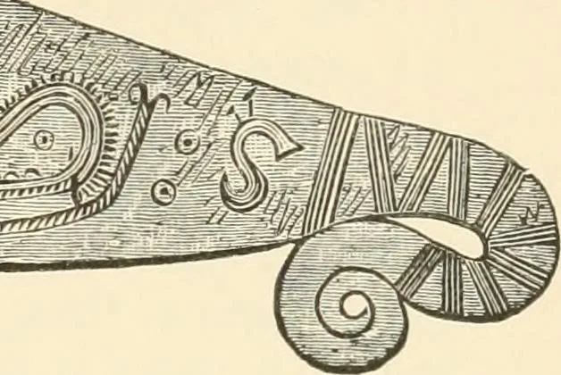 An illustration from Historic ornament : treatise on decorative art and architectural ornament, 1909, leaf 54