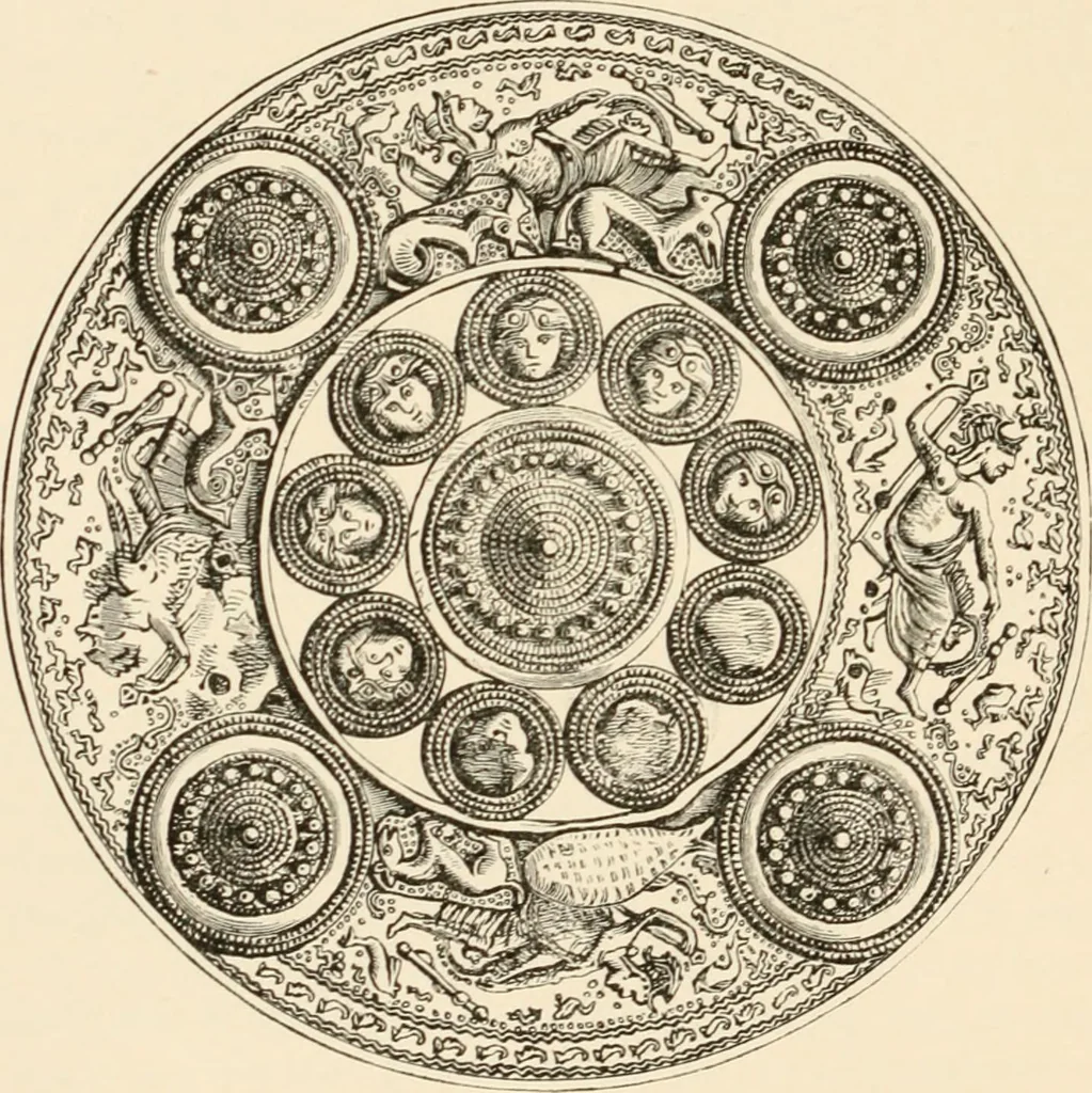 An illustration from Historic ornament : treatise on decorative art and architectural ornament, 1909, leaf 59