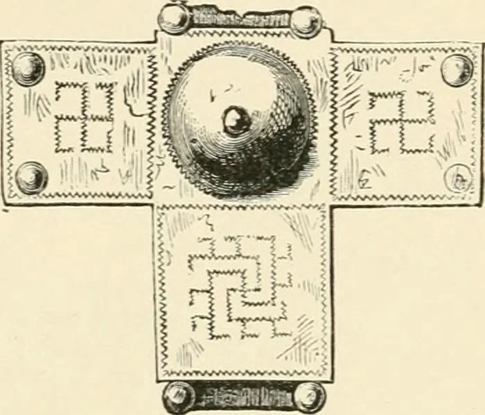 An illustration from Historic ornament : treatise on decorative art and architectural ornament, 1909, leaf 60