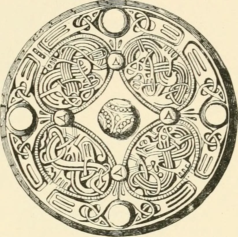 An illustration from Historic ornament : treatise on decorative art and architectural ornament, 1909, leaf 64