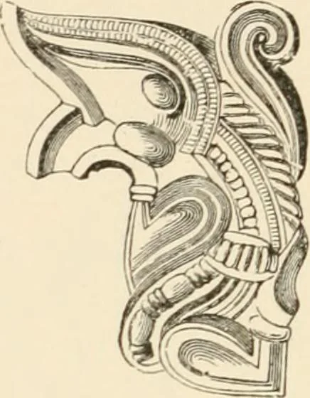 An illustration from Historic ornament : treatise on decorative art and architectural ornament, 1909, leaf 65