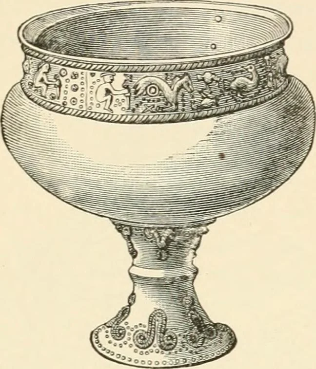 An illustration from Historic ornament : treatise on decorative art and architectural ornament, 1909, leaf 66