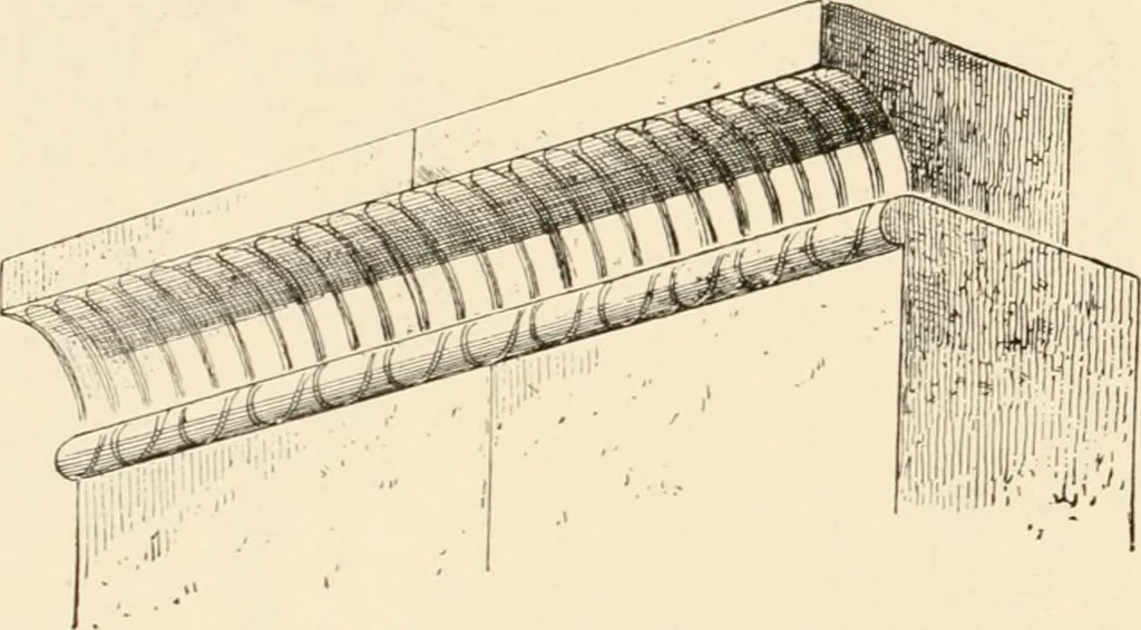 An illustration from Historic ornament : treatise on decorative art and architectural ornament, 1909, leaf 97