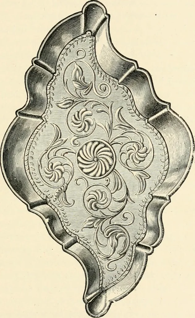 An illustration from Historic ornament : treatise on decorative art and architectural ornament, 1897, leaf 104