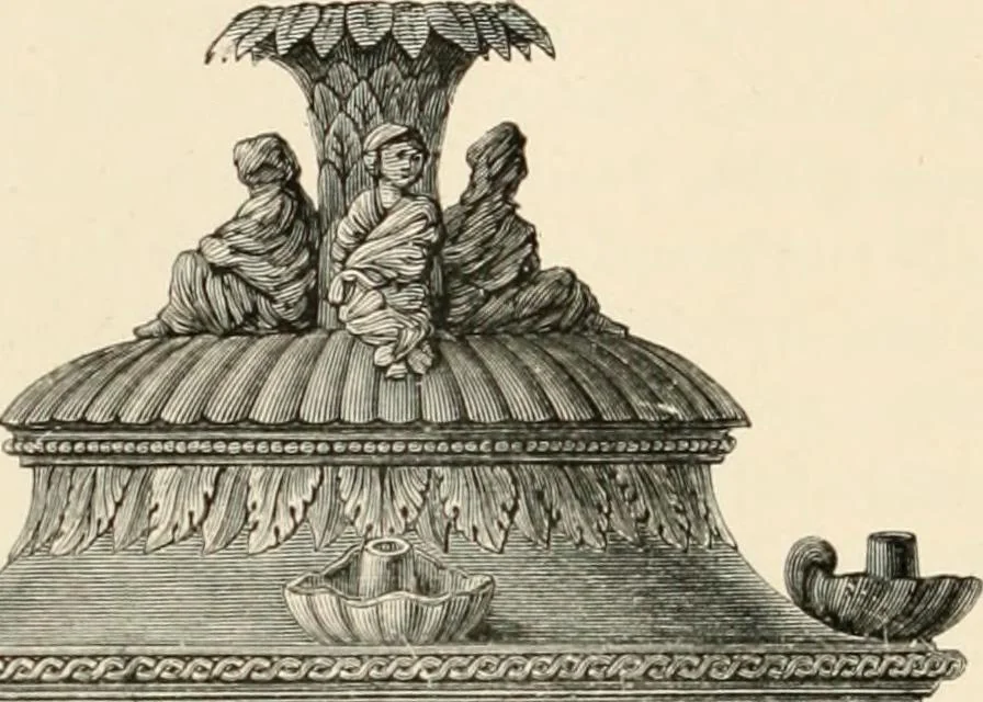 An illustration from Historic ornament : treatise on decorative art and architectural ornament, 1897, leaf 107