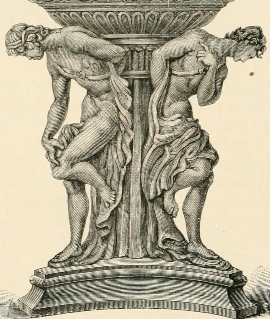 An illustration from Historic ornament : treatise on decorative art and architectural ornament, 1897, leaf 107