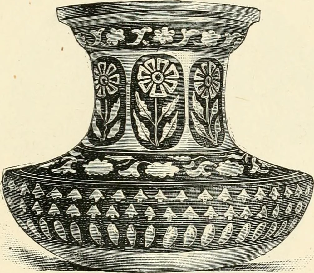 An illustration from Historic ornament : treatise on decorative art and architectural ornament, 1897, leaf 124