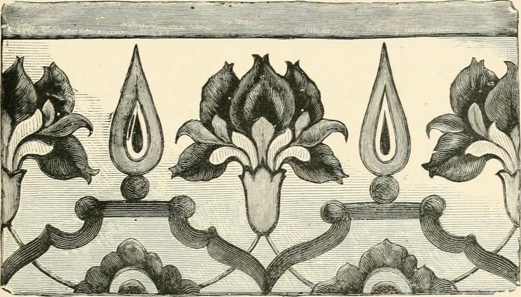 An illustration from Historic ornament : treatise on decorative art and architectural ornament, 1897, leaf 126