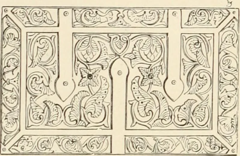 An illustration from Historic ornament : treatise on decorative art and architectural ornament, 1897, leaf 169