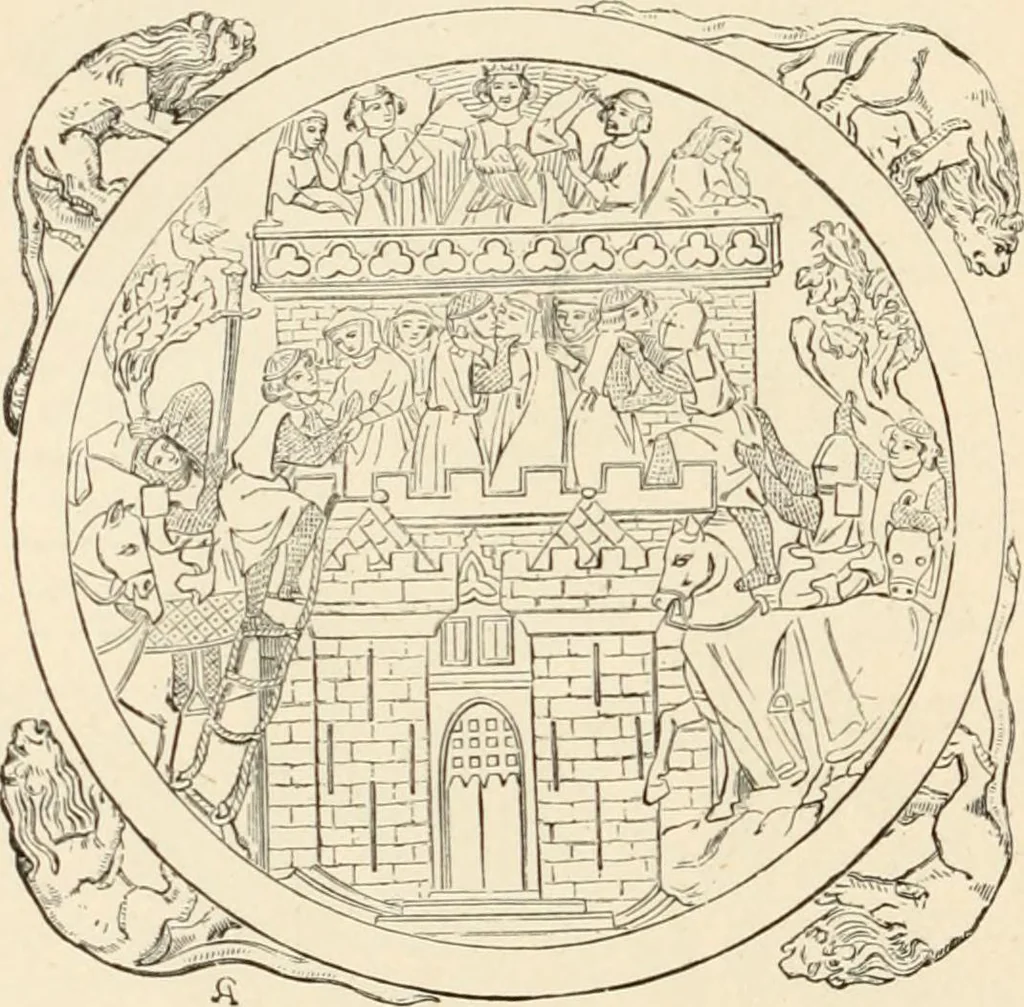 An illustration from Historic ornament : treatise on decorative art and architectural ornament, 1897, leaf 171