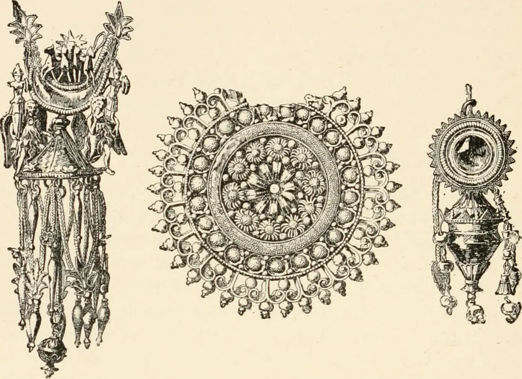 An illustration from Historic ornament : treatise on decorative art and architectural ornament, 1897, leaf 181