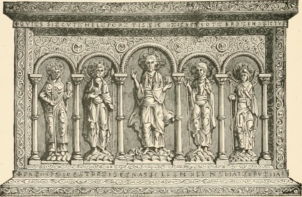 An illustration from Historic ornament : treatise on decorative art and architectural ornament, 1897, leaf 207