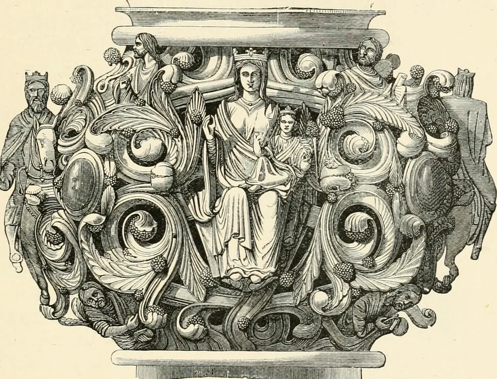 An illustration from Historic ornament : treatise on decorative art and architectural ornament, 1897, leaf 210