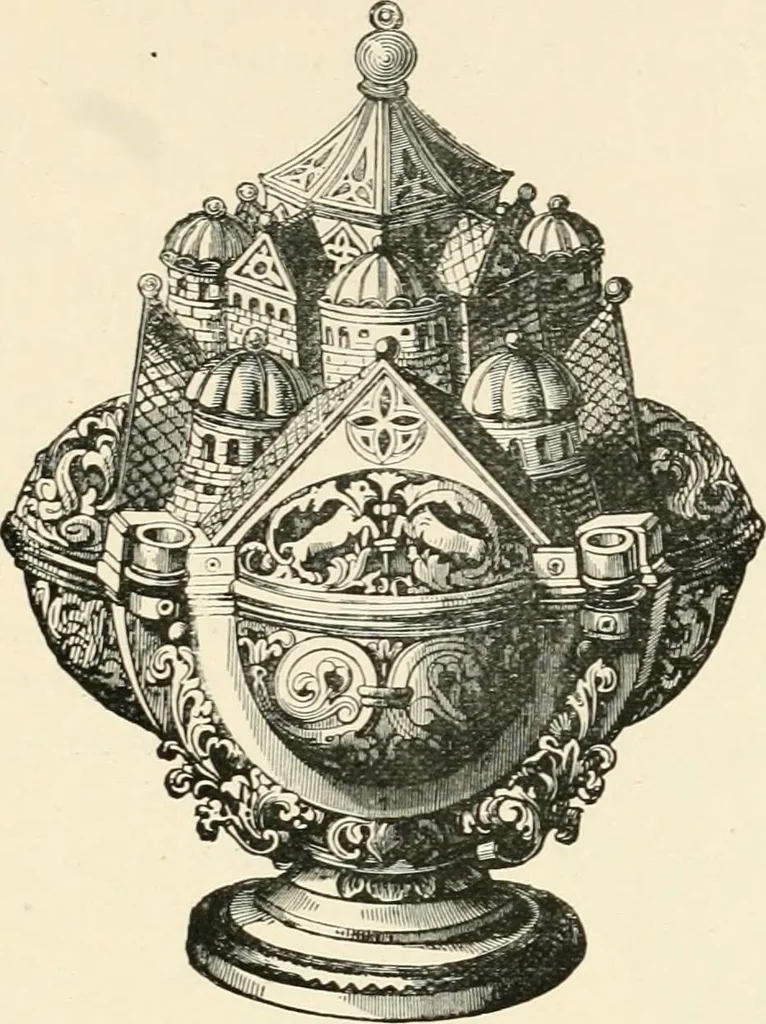 An illustration from Historic ornament : treatise on decorative art and architectural ornament, 1897, leaf 212